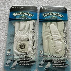 FootJoy StaCooler Women's White Golf Glove(1)